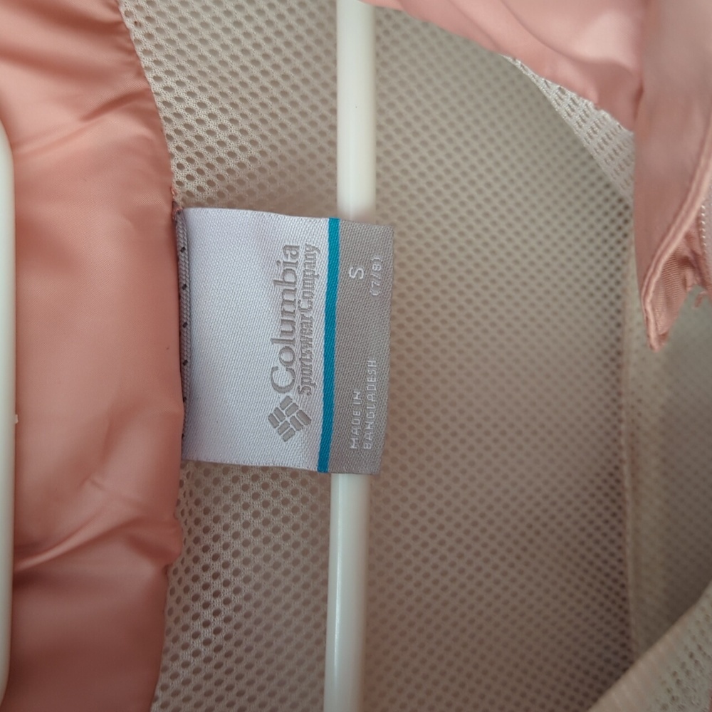 Columbia Peach Pink Girls' Raincoat - Picture 2 of 8